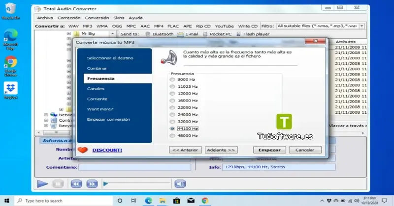 Descargar CoolUtils Total Audio Converter Para PC