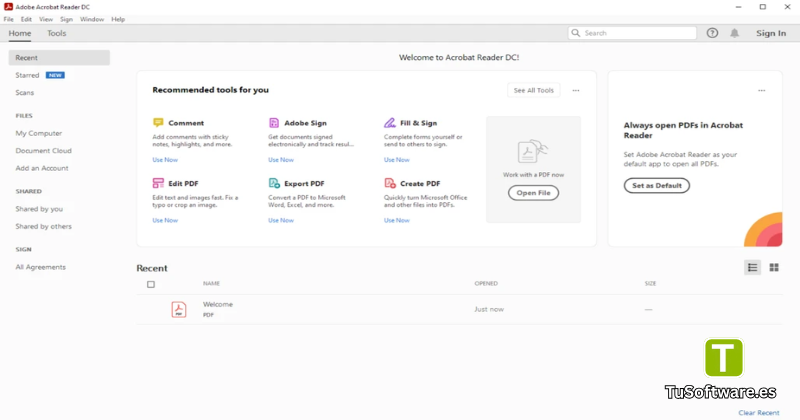 Adobe Acrobat Reader DC Descargar para PC