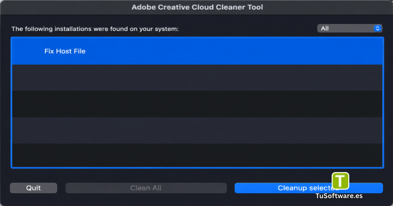 Adobe Creative Cloud Cleaner Tool Descargar para PC