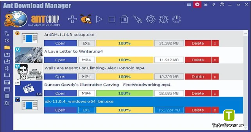 Ant Download Manager Descargar para PC