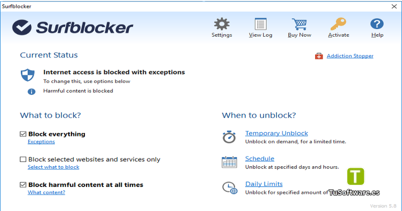Blumentals Surfblocker Descargar para PC