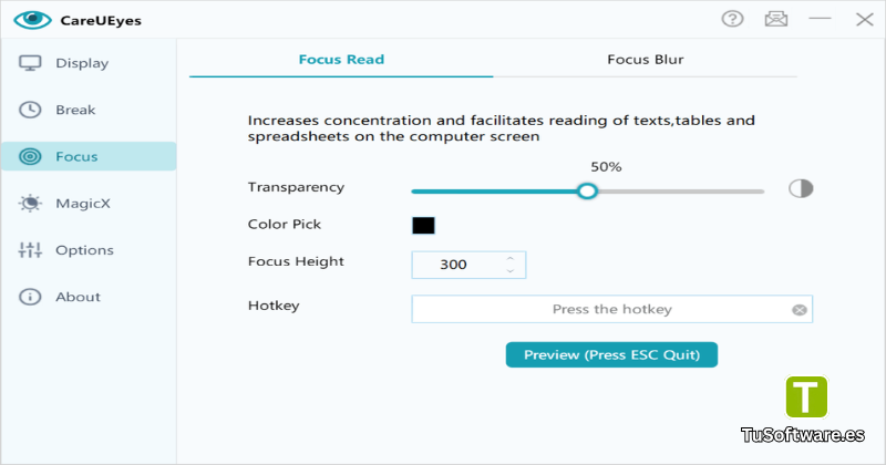 CareUEyes Pro Descargar para PC