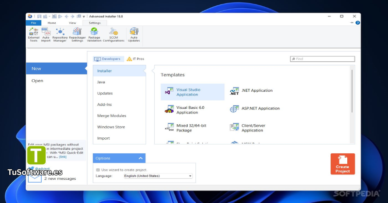 Descargar Advanced Installer ArchitectFull Espanol