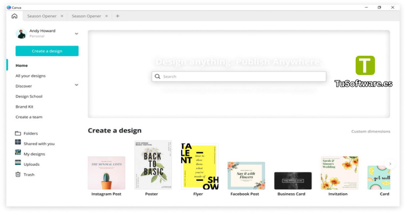 Descargar Canva para Windows Full Espanol