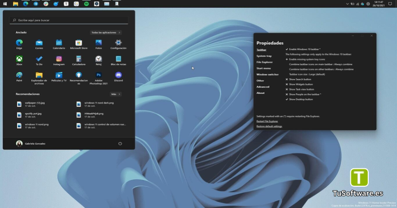 Descargar ExplorerPatcher Full Espanol