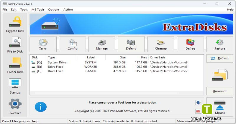 Descargar ExtraDisks Home Full Espanol