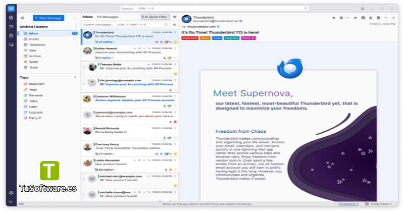 Descargar Mozilla Thunderbird Full Espanol