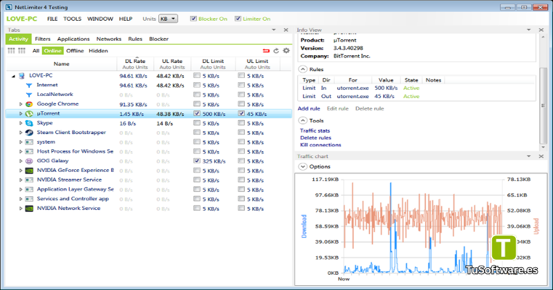 NetLimiter 