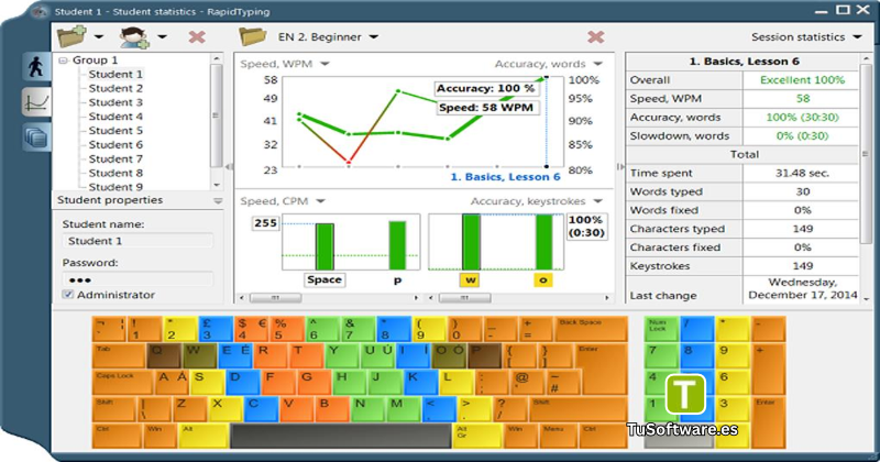 Descargar Rapid Typing Tutor Full Espanol