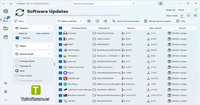Descargar UniGetUI Full Espanol