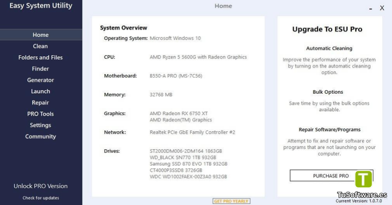 Easy System Utility Pro Descargar para PC