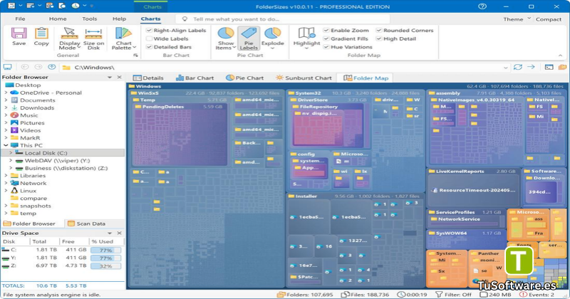 Key Metric FolderSizes Descargar para PC