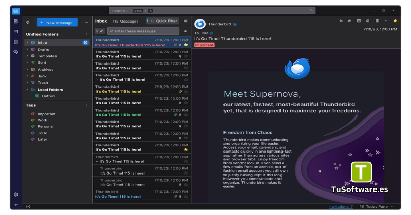 Mozilla Thunderbird Descargar para PC