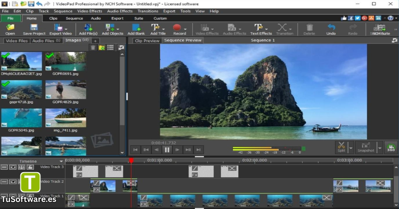 NCH VideoPad Pro Descargar para PC