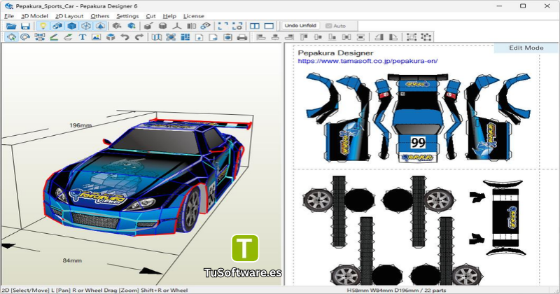 Pepakura Designer Descargar para PC