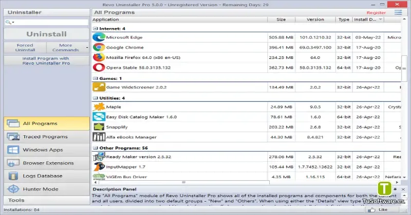 Revo Uninstaller Pro
