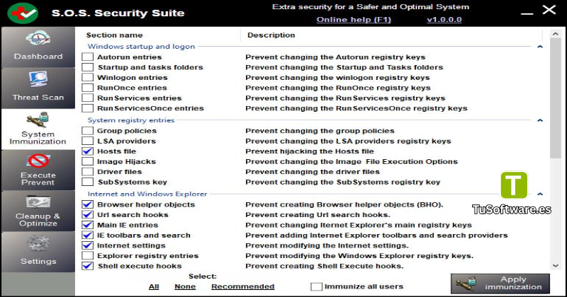 S.O.S Security Suite Descargar para PC
