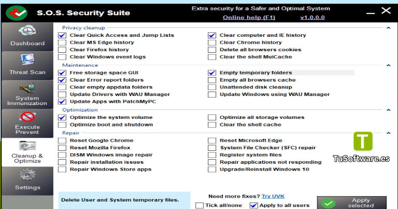 S.O.S Security Suite Full Espanol