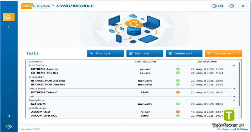 Synchredible Professional Descargar para PC