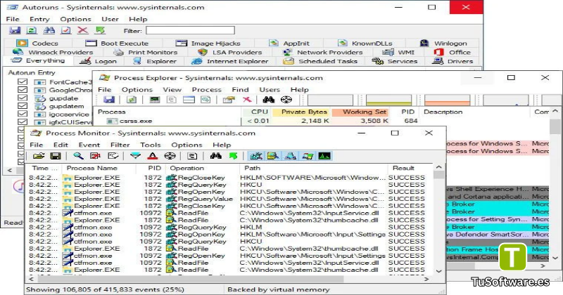 Sysinternals Suite Descargar para PC