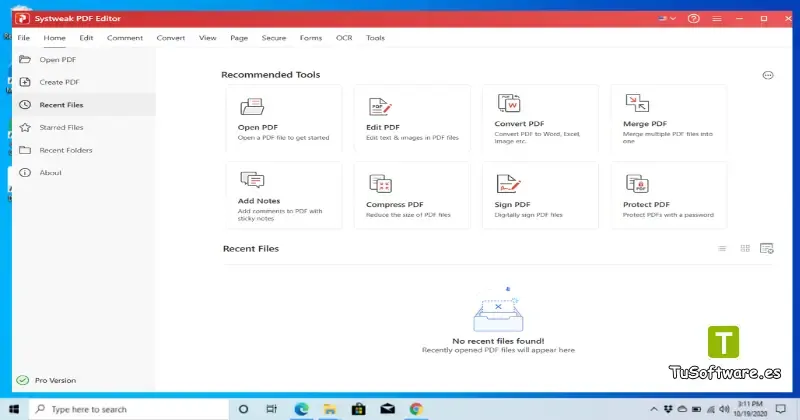 Systweak PDF Editor Pro para Windows